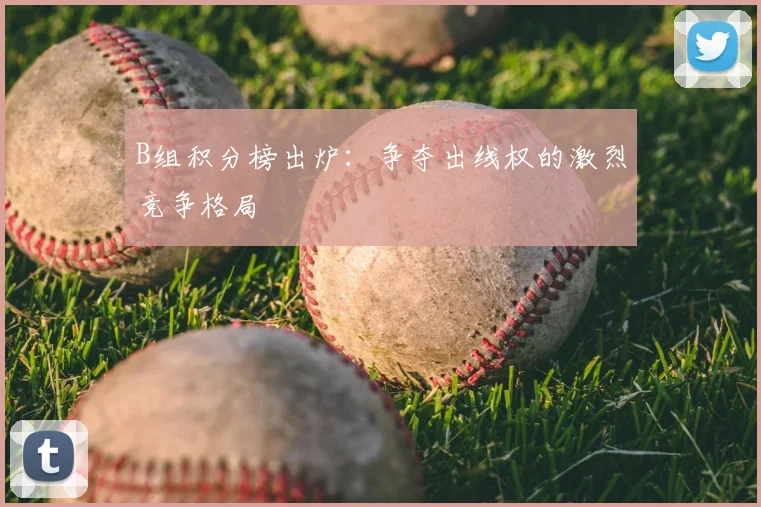 B组积分榜出炉:争夺出线权的激烈竞争格局